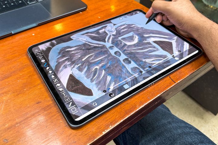 Sketching on OnePlus Pad 2.