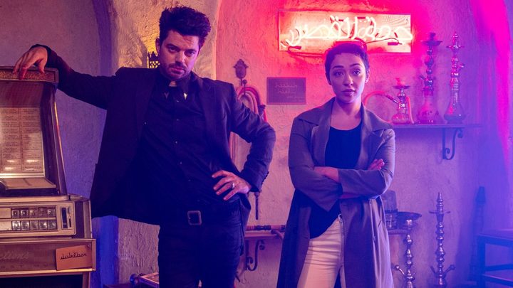 Dominic Cooper and Ruth Negga in Preacher.