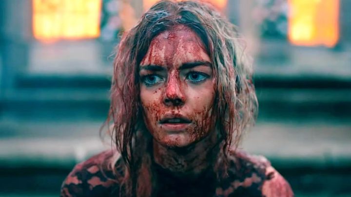 Samara Weaving in Ready or Not.