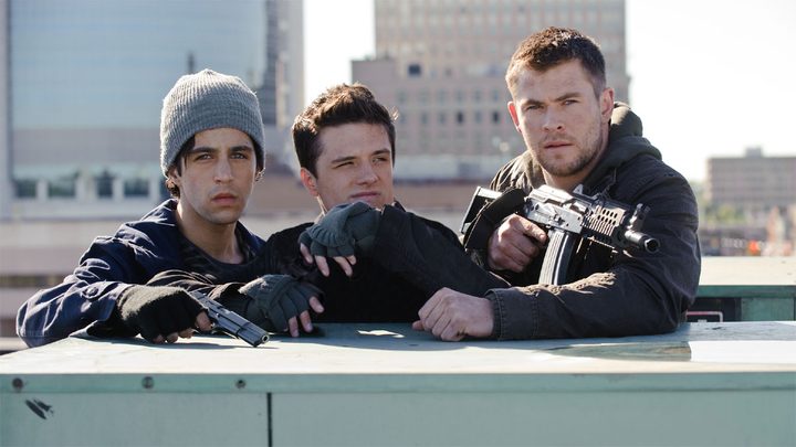 The cast of Red Dawn.