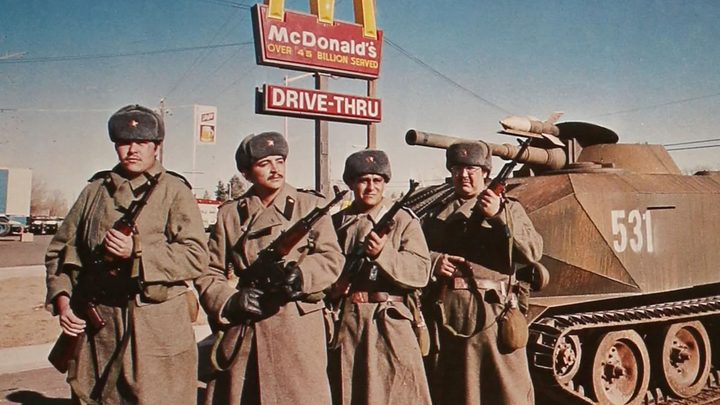 The enemy Soviet soldiers in Red Dawn.