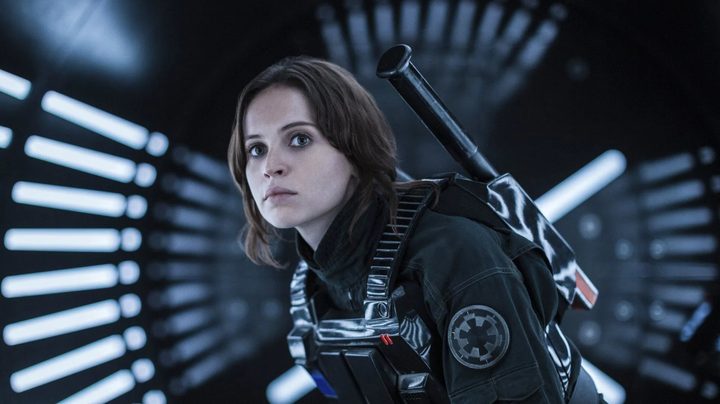 Jyn Erso in Rogue One: A Star Wars Story.