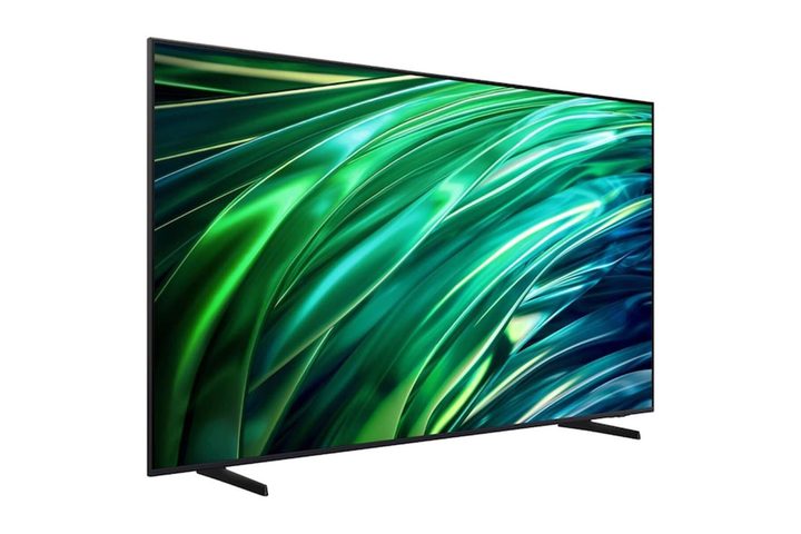 The Samsung 55-inch QNX1D Neo QLED on a white background.