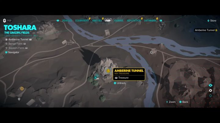 The map in Star Wars Outlaws.