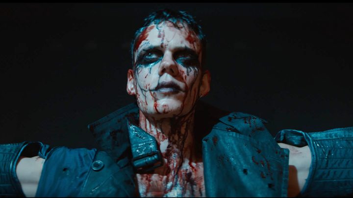 Bill Skarsgård in The Crow.