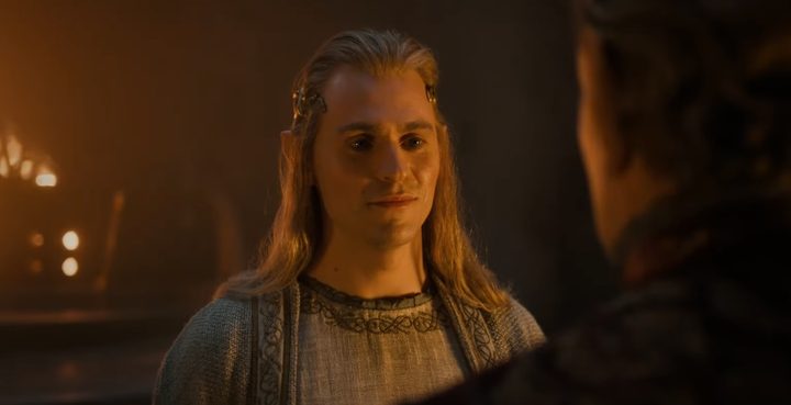 Sauron appearing as an elf in "The Lord of the Rings: The Rings of Power."