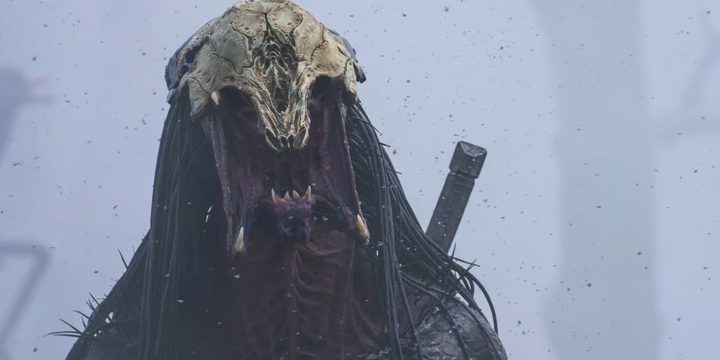 The Predator roars in "Prey."
