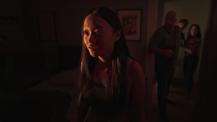 An image from Presence of a young girl sensing a supernatural entity.