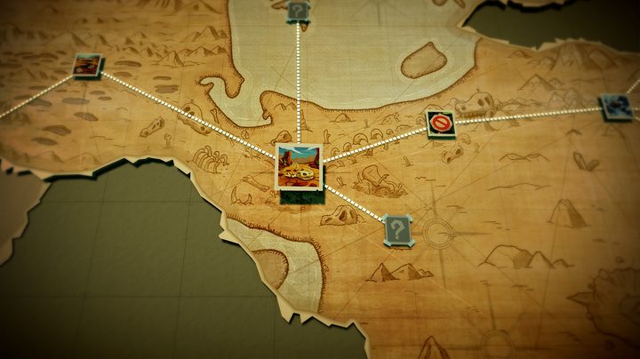 The expeditions menu in Two Point Museum.