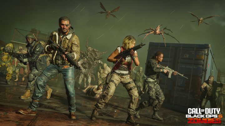 A squad in Call of Duty: Black Ops 6 zombies.