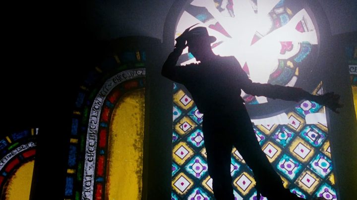 Freddy Krueger poses in A Nightmare on Elm Street 5: The Dream Child.