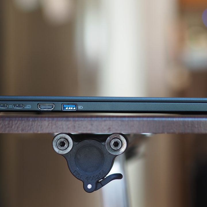 Acer Swift Edge 16 2024 left side view showing ports.