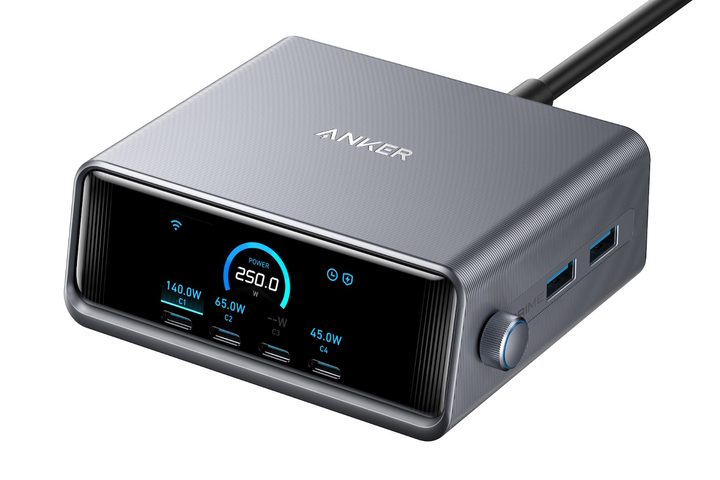The Anker 250W Charging Station.