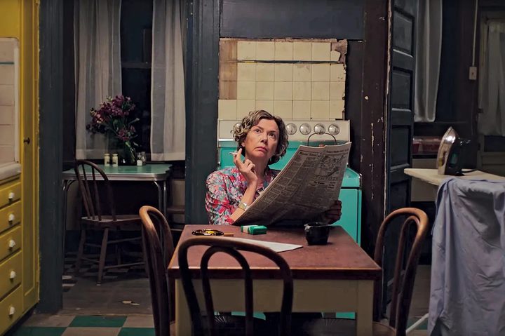 Annette Bening considers what misdeeds might be occurring under her roof in 20th Century Women.