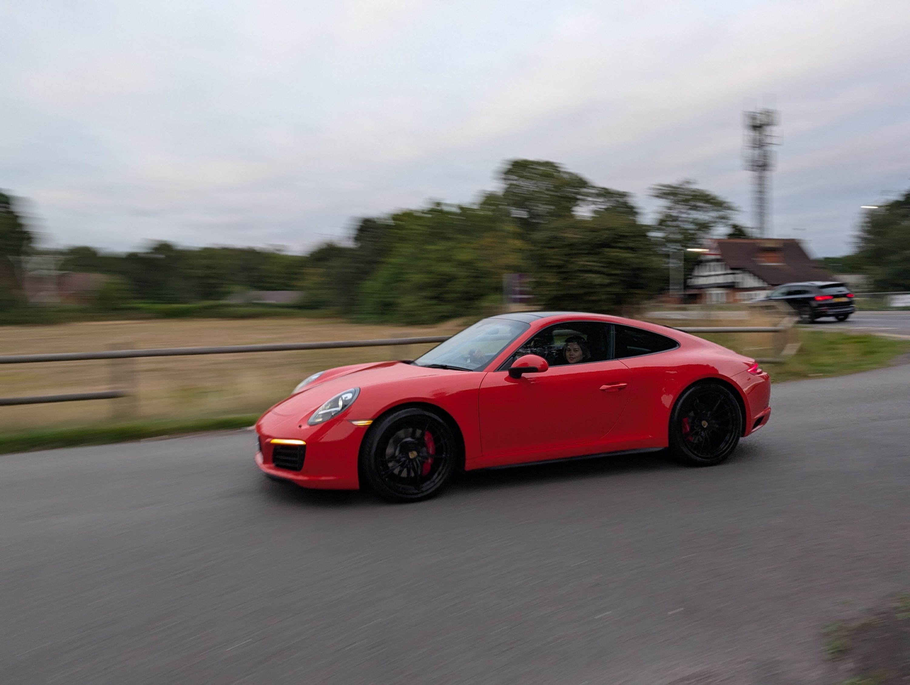 A photo taken with the Google Pixel 9's Action Pan mode.