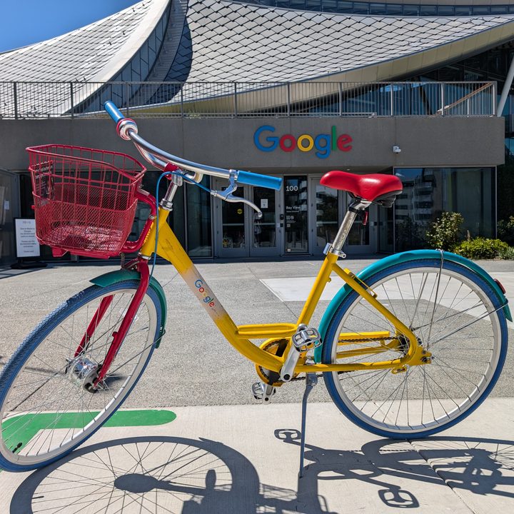 Google bike at Bay View campus.
