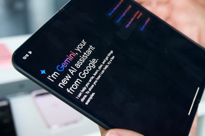 Gemini running on the Google Pixel 9 Pro Fold.