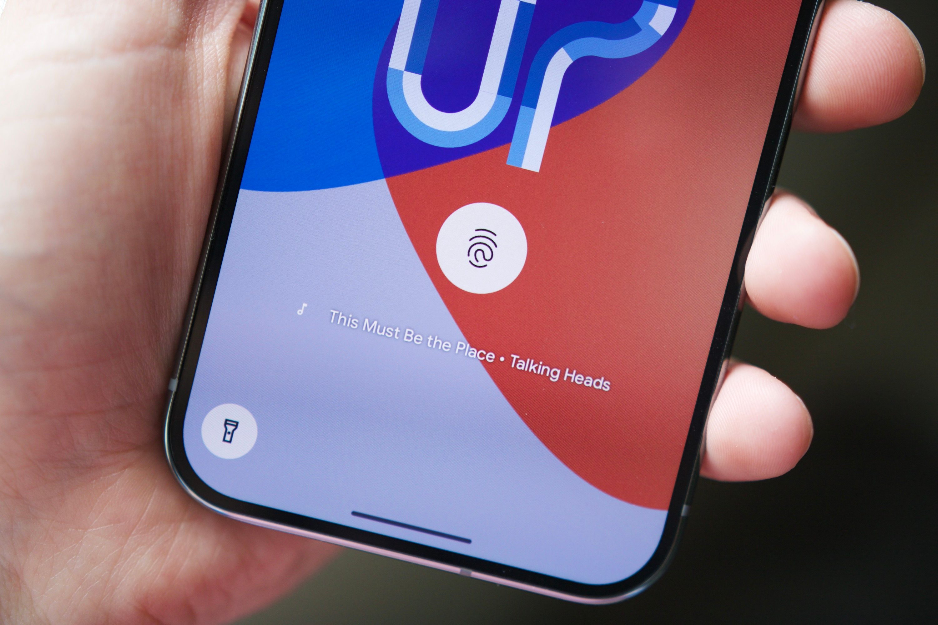 Now Playing on the lock screen of the Google Pixel 9 Pro.