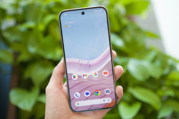 The display on the Google Pixel 9 Pro XL.