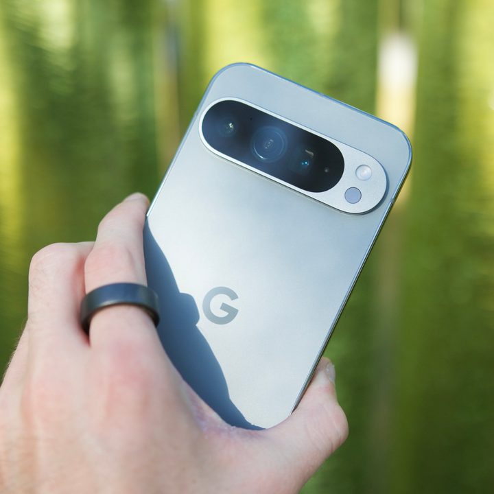The back of the Google Pixel 9 Pro XL.