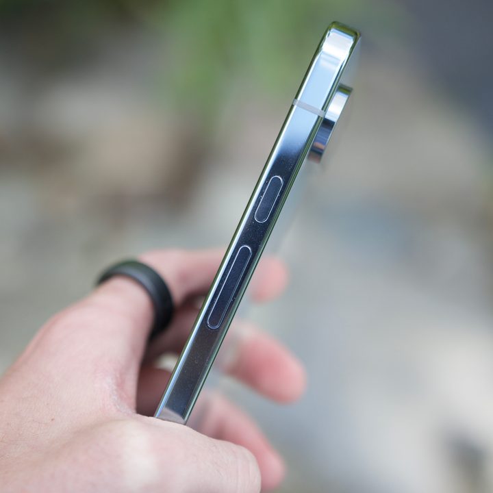 The side of the Google Pixel 9 Pro XL.