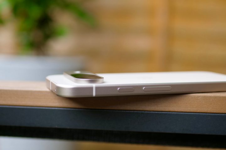 The side of the Google Pixel 9.