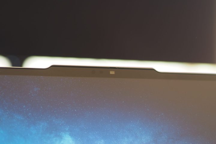 Lenovo ThinkPad X1 2-in-1 front view showing webcam notch.