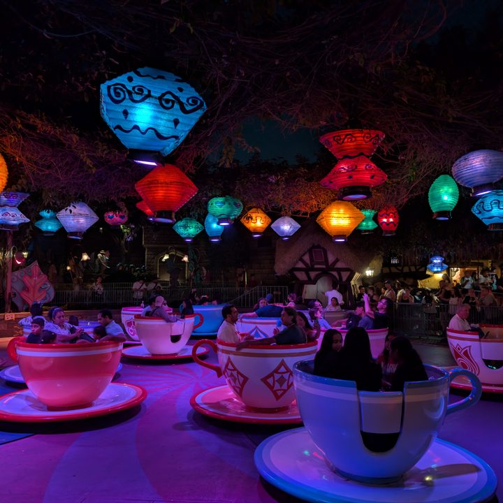 Teacup ride at Disneyland taken with Google Pixel 9 Pro.