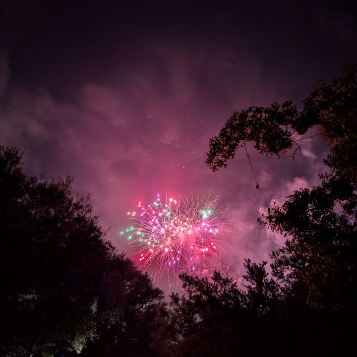 Fireworks taken with Google Pixel 9 Pro.
