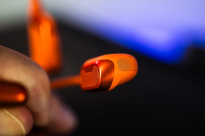 The business end of the Shokz OpenRun Pro 2.