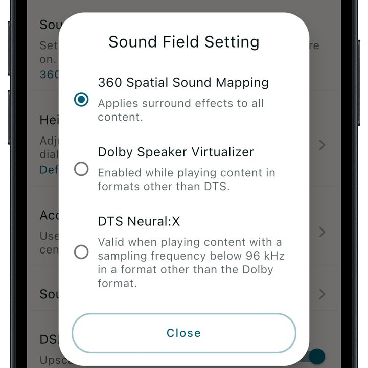 Bravia Connect app for iOS.
