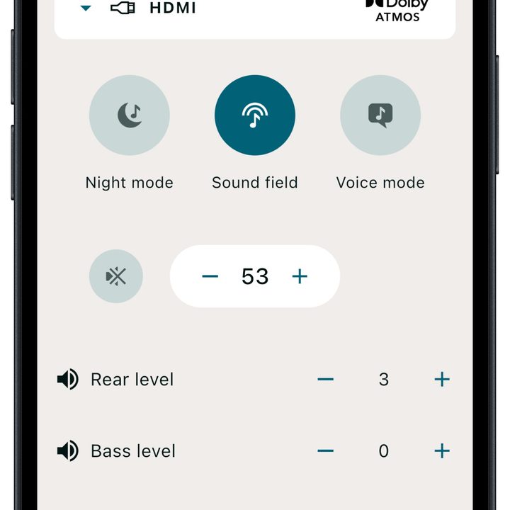 Bravia Connect app for iOS.