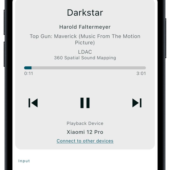 Bravia Connect app for iOS.