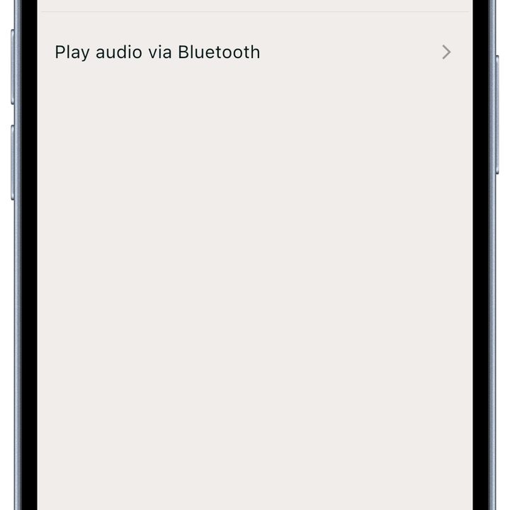 Bravia Connect app for iOS.