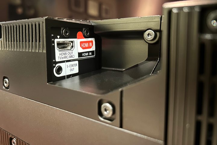 Sony Bravia Theater Bar 9: HDMI ports.