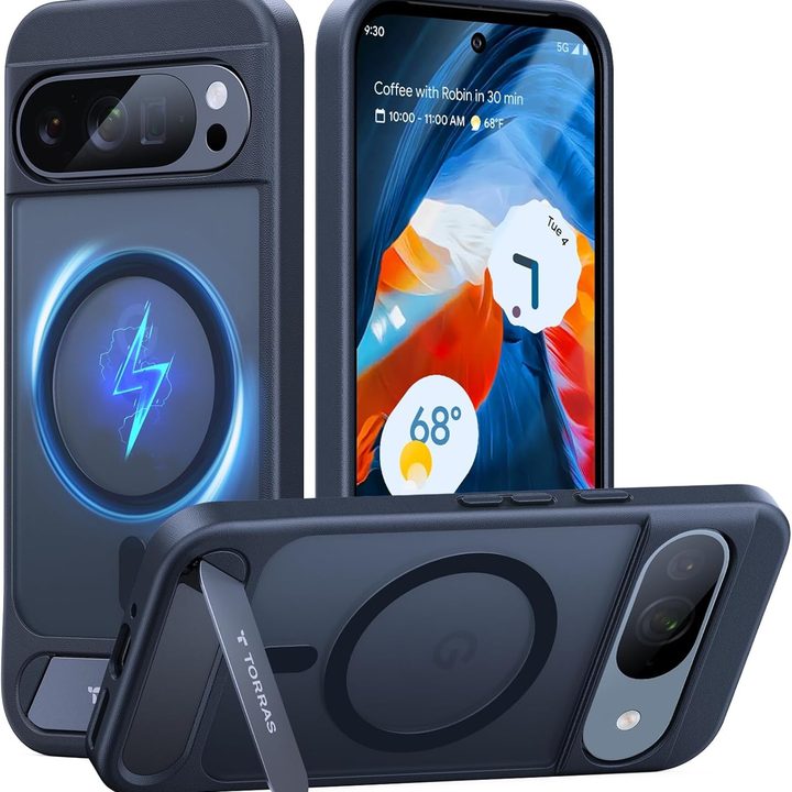TORRAS Magnetic & Stand case for Pixel 9
