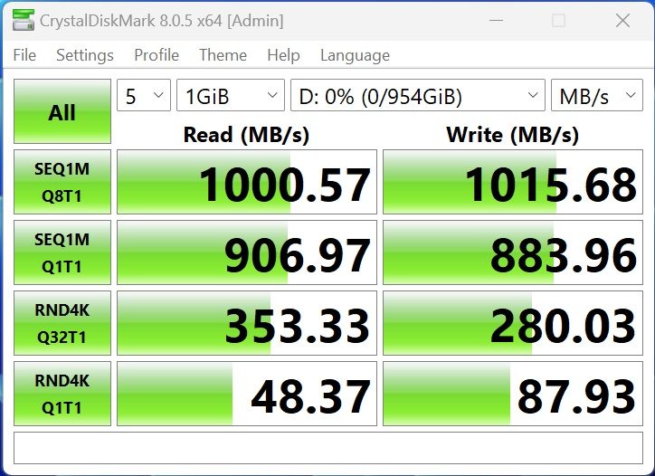 sk hynix tube t31 lies of p hands on default results