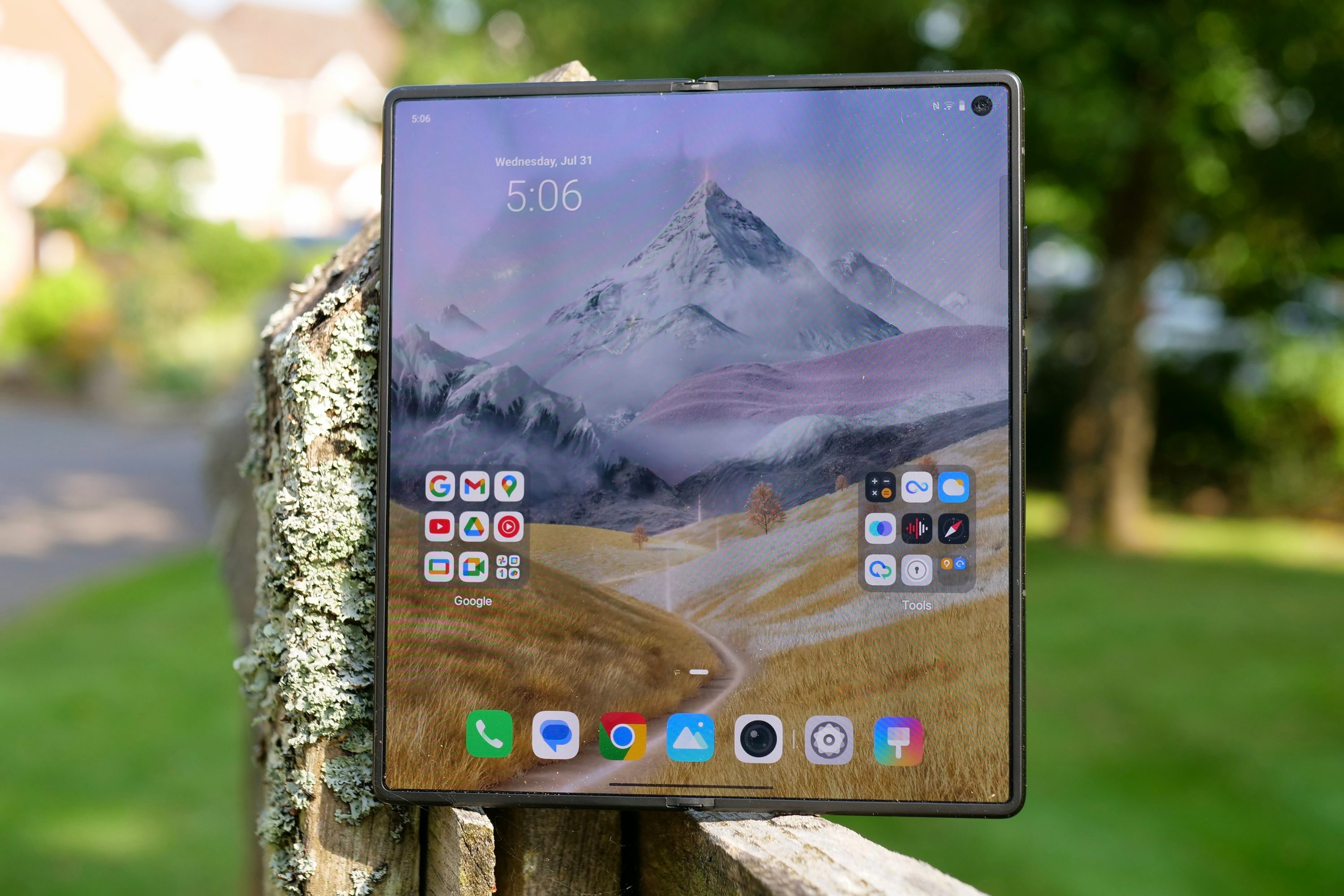 The open Vivo X Fold3 Pro.