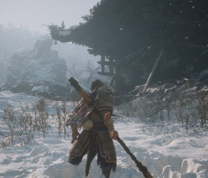 Black Myth: Wukong and the snow environment.