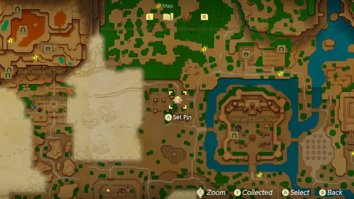 The map in Echoes of Wisdom.