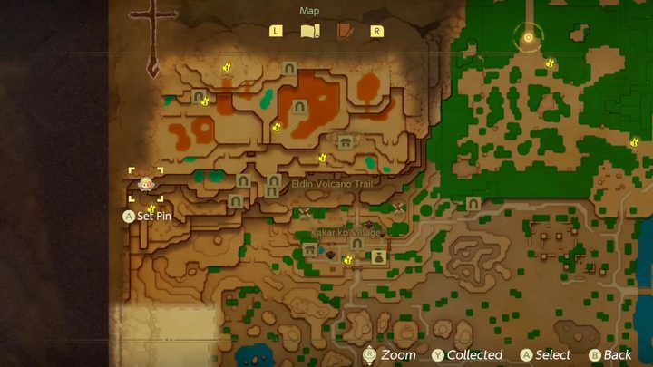 The map in Echoes of Wisdom.