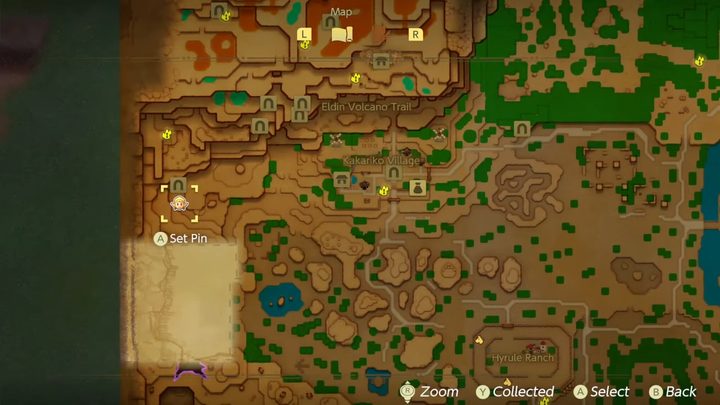 The map in Echoes of Wisdom.