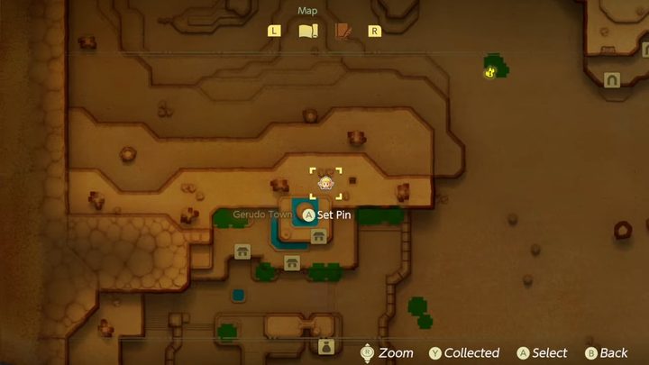 The map in Echoes of Wisdom.