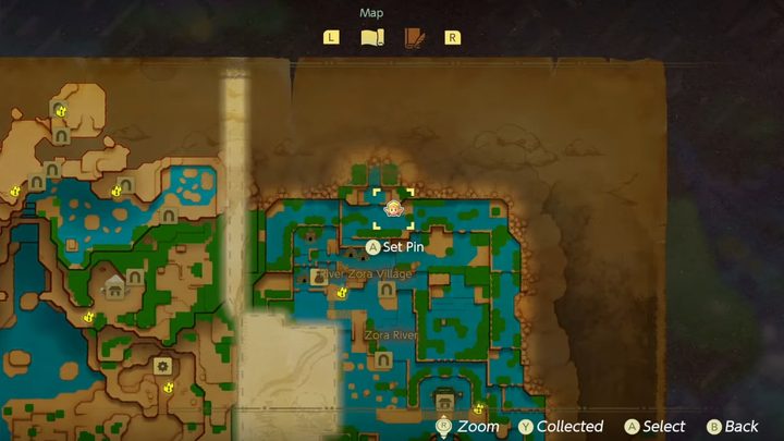 The map in Echoes of Wisdom.