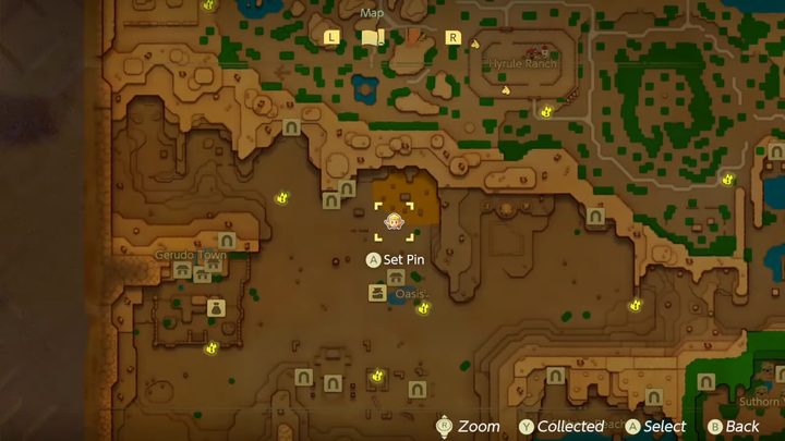 The map in Echoes of Wisdom.