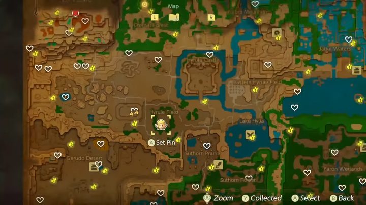 The map in Echoes of Wisdom.