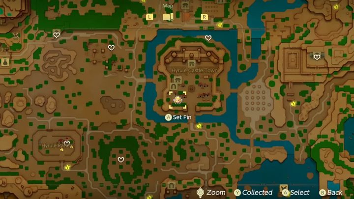 The map in Echoes of Wisdom.