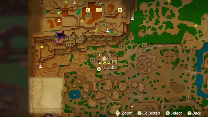 The map in Echoes of Wisdom.
