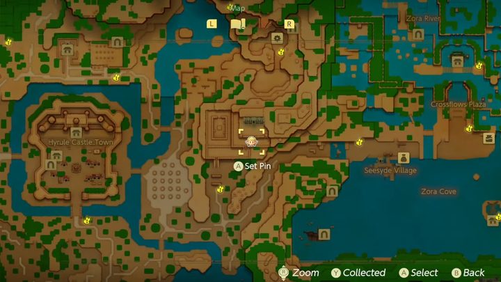 The map in Echoes of Wisdom.