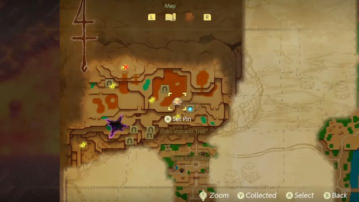 The map in Echoes of Wisdom.